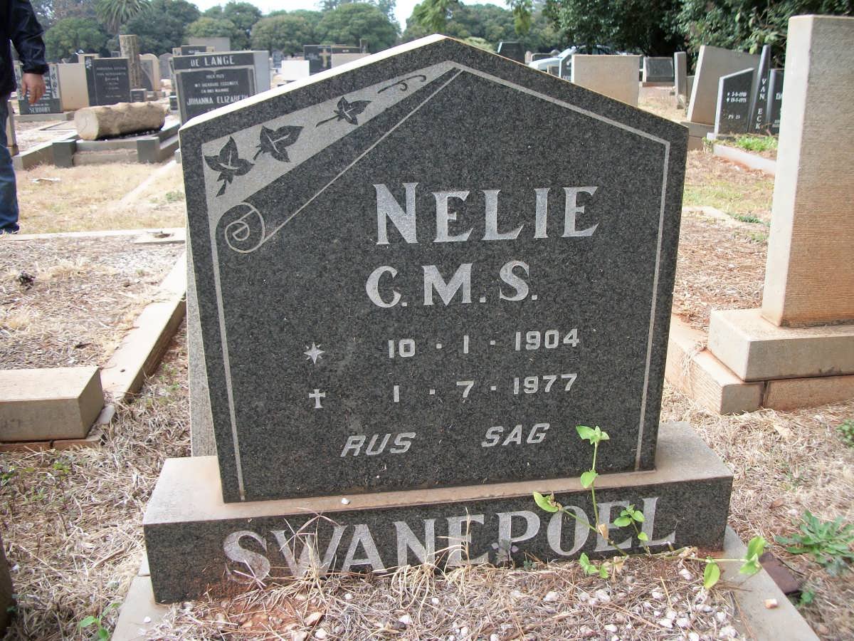 SWANEPOEL Nelie C.M.S. 1904-1977