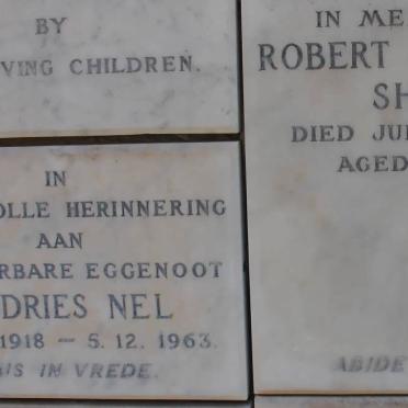 SHORT Robert Galbraith -1959 :: NEL Andries 1918-1963