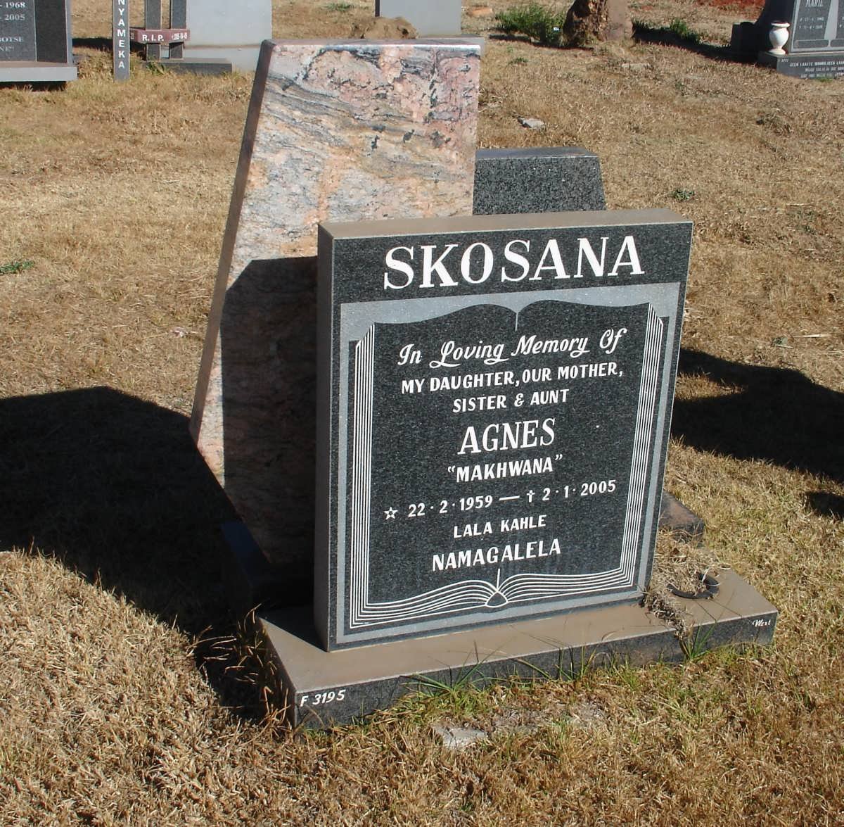 SKOSANA Agnes 1959-2005