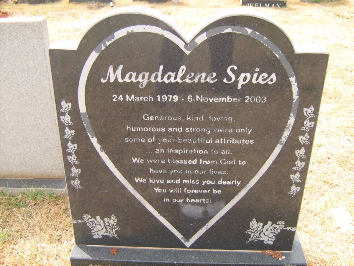 SPIES Magdalena 1979-2003