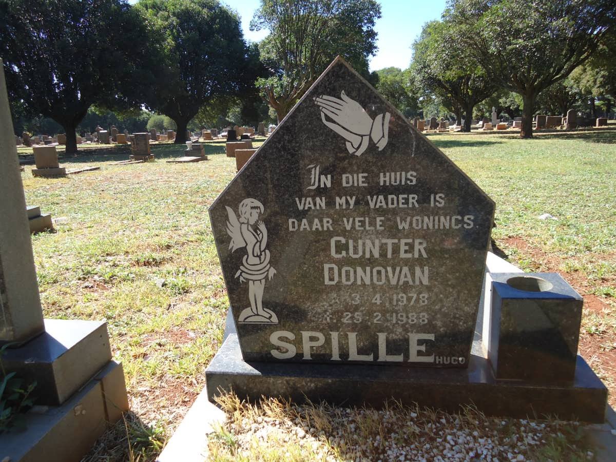 SPILLE Gunter Donovan 1978-1988
