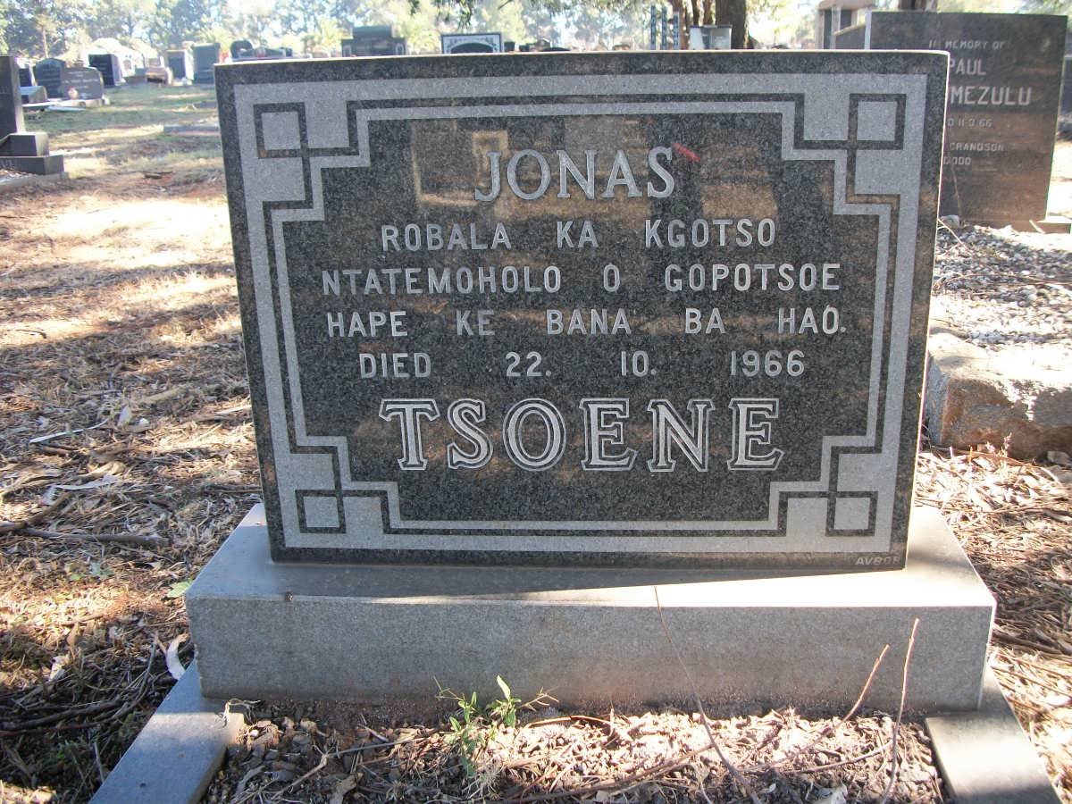 TSOENE Jonas -1966