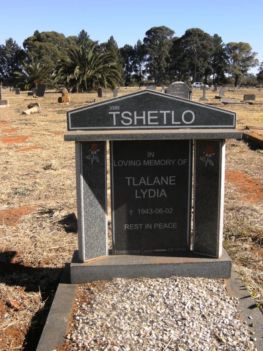 TSHETLO Tlalane Lydia -1943