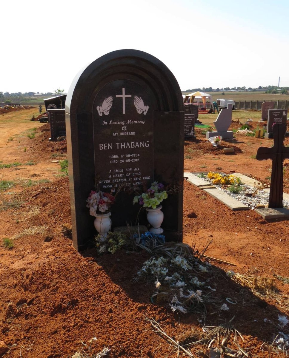THABANG Ben 1954-2012