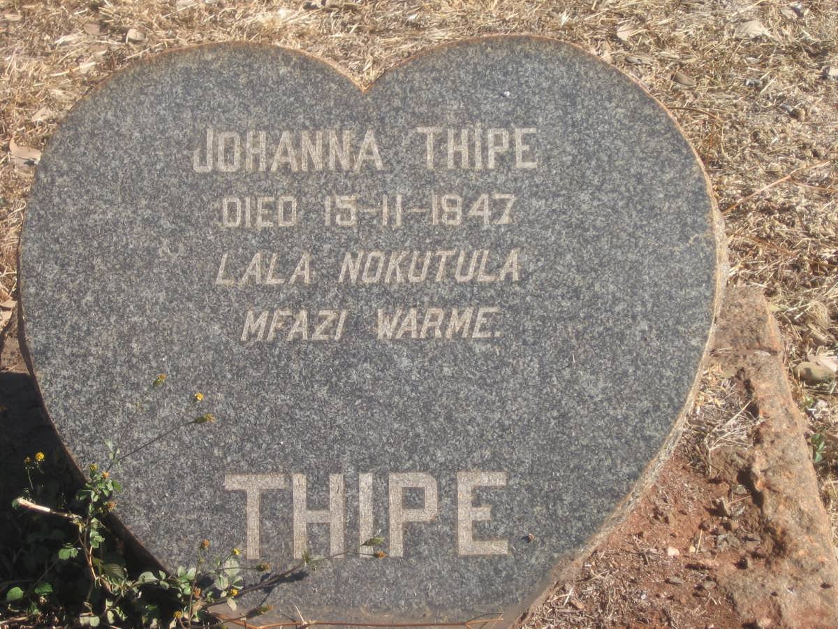 THIPE Johanna -1947