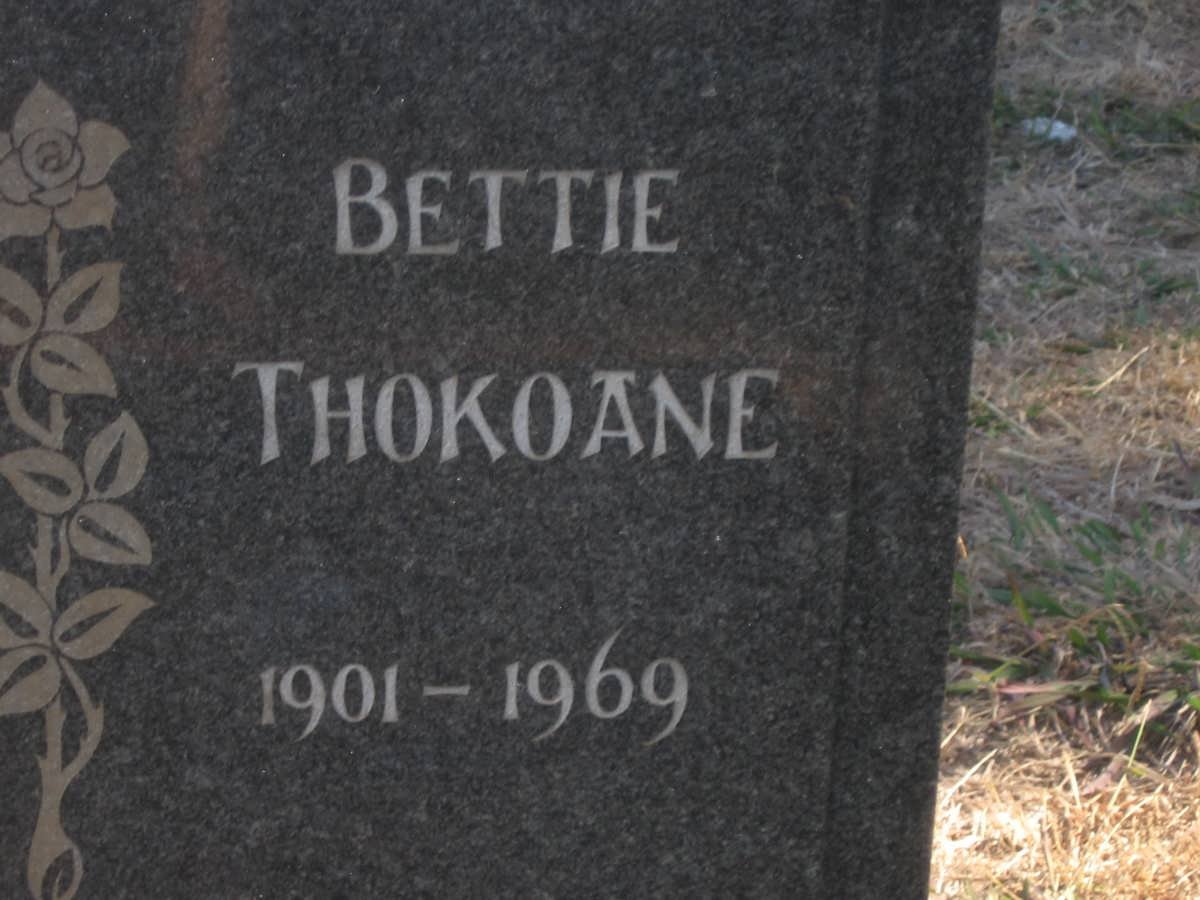 THOKOANE Bettie 1901-1969