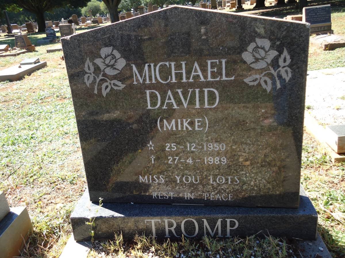 TROMP Michael David 1950-1989