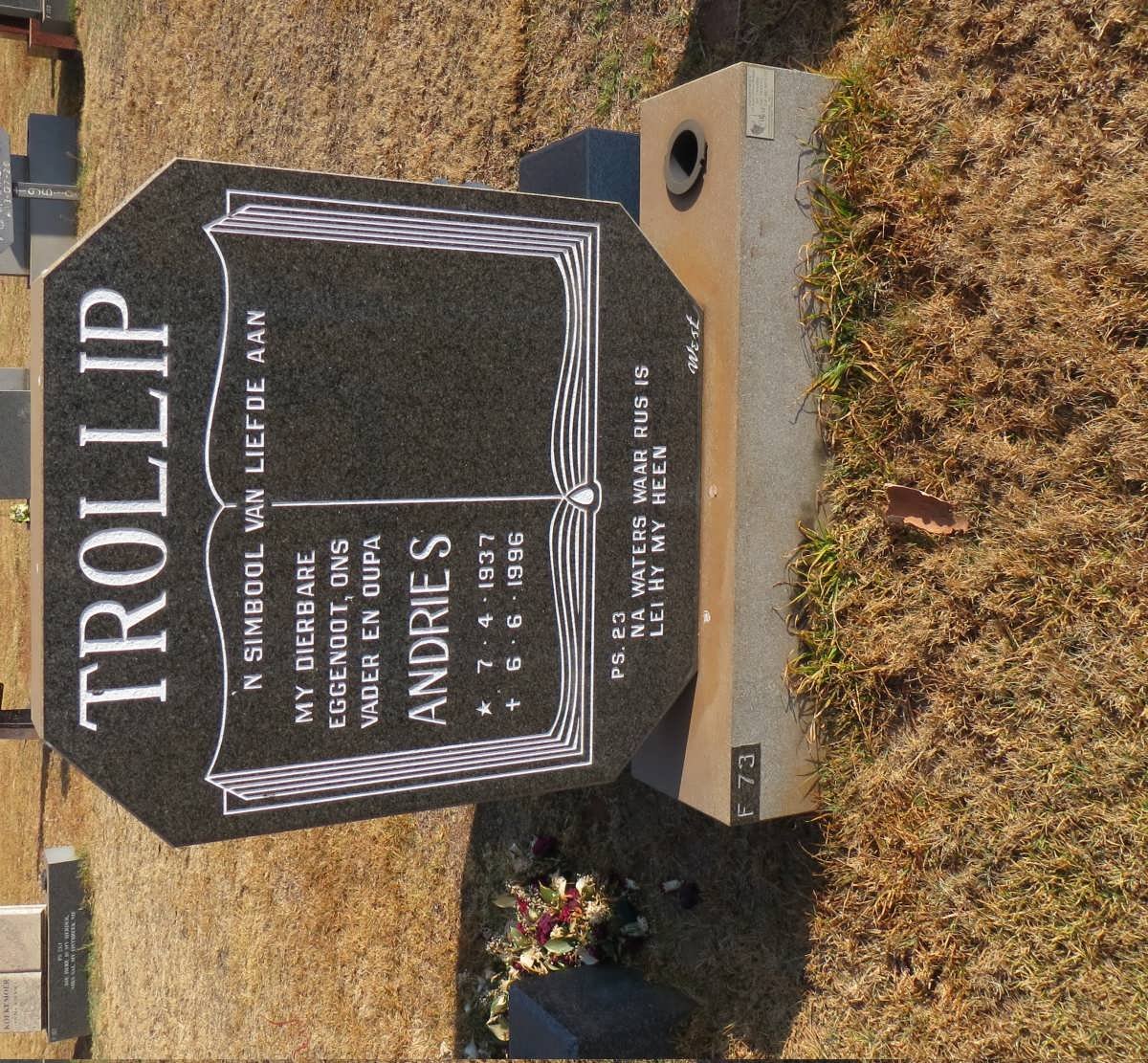 TROLLIP Andries 1937-1996