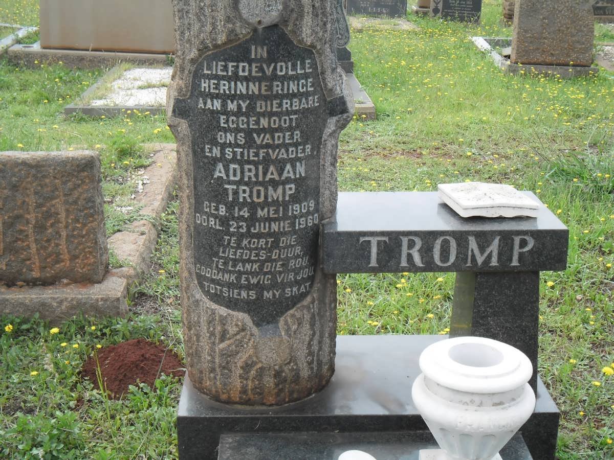 TROMP Adriaan 1909-1960