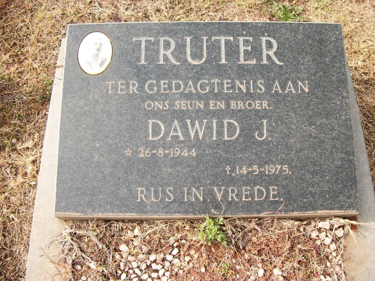 TRUTER Dawid J. 1944-1975