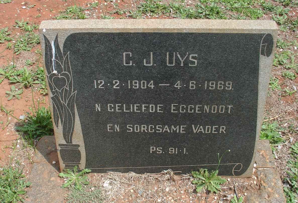 UYS C.J. 1904-1969