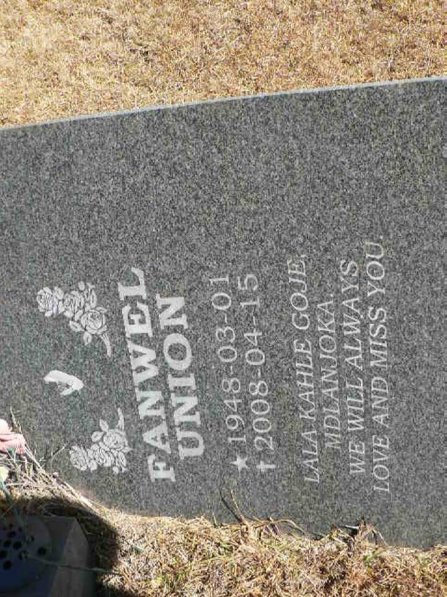UNION Fanwel 1948-2008