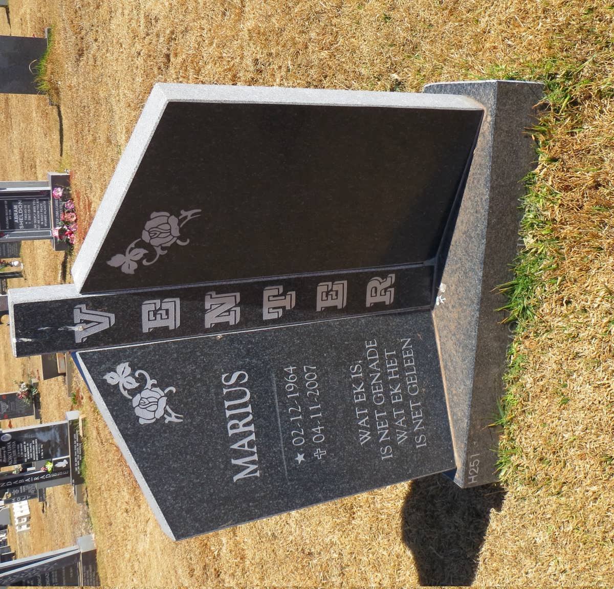 VENTER Marius 1964-2007
