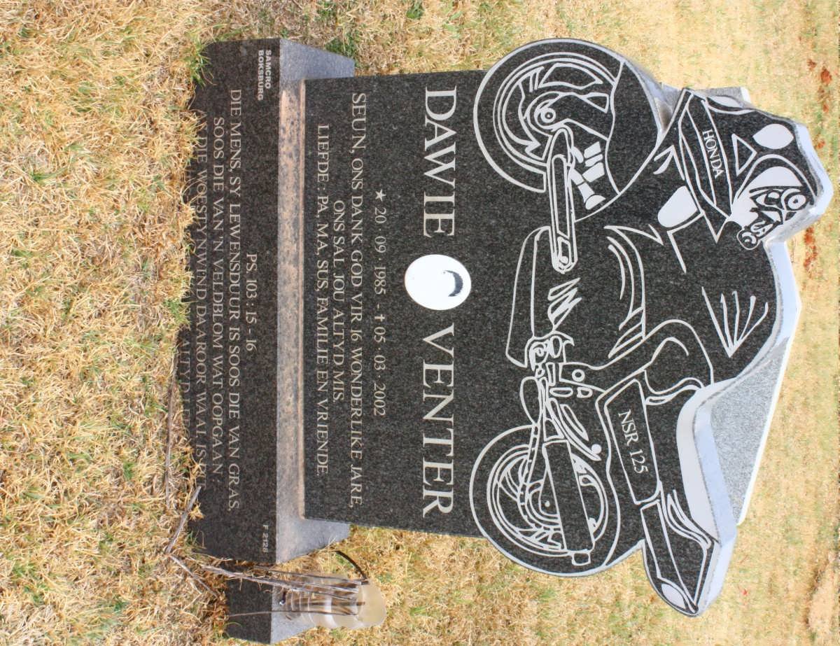 VENTER Dawie 1985-2002