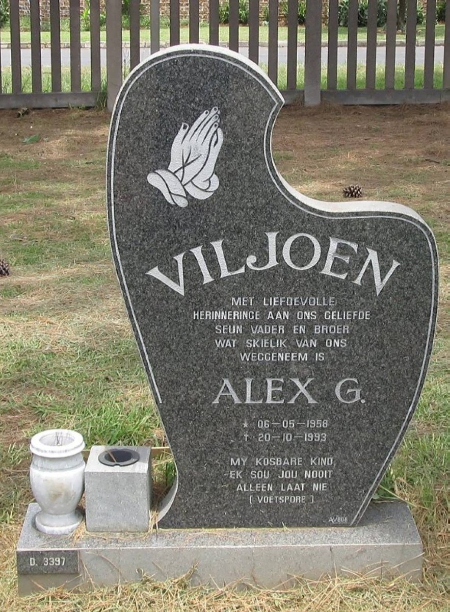 VILJOEN Alex G. 1958-1993