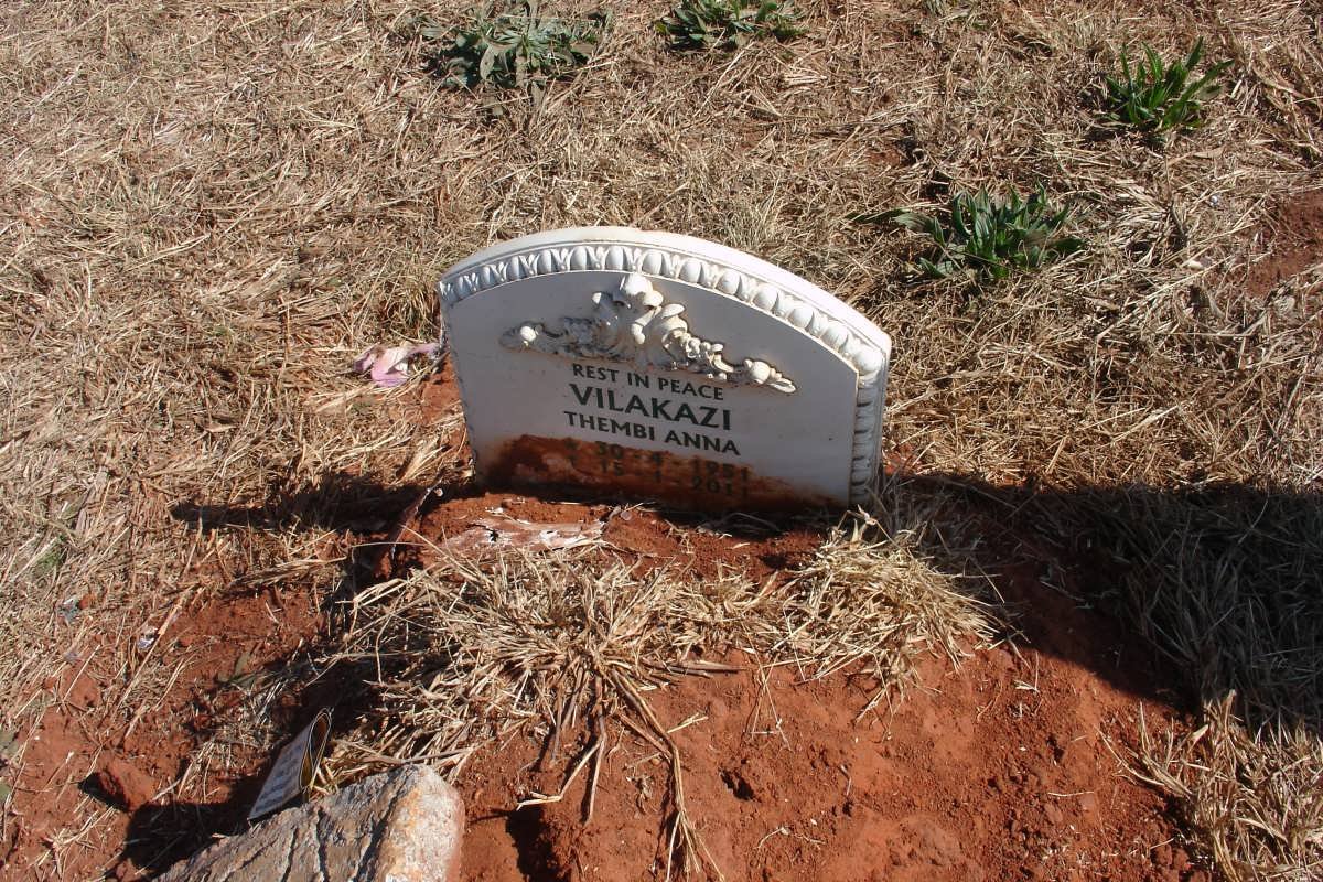 VILAKAZI Thembi Anna 1951-2011