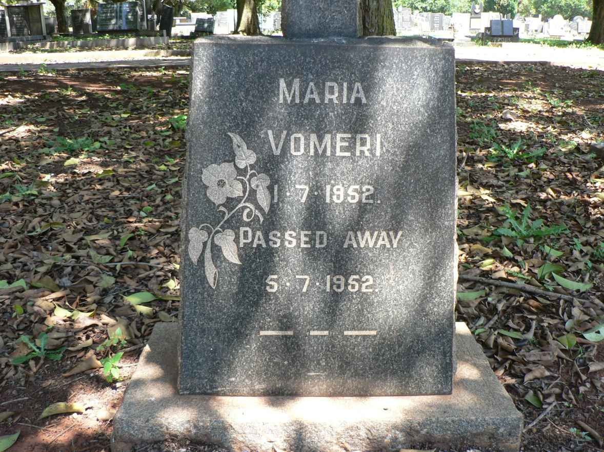 VOMERI Maria 1952-1952