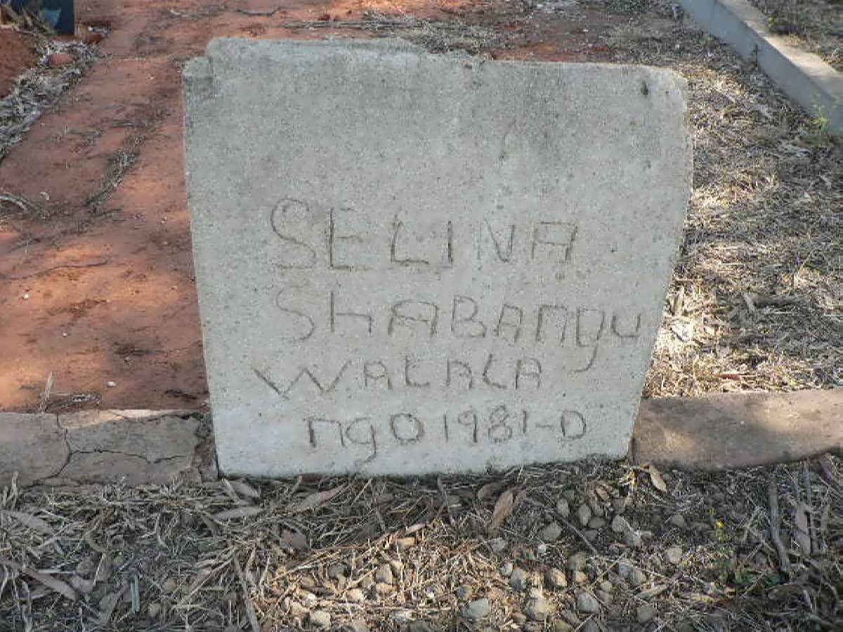 WALALA Selina Shabangu -1981