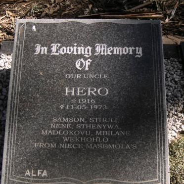 ? Hero 1916-1973