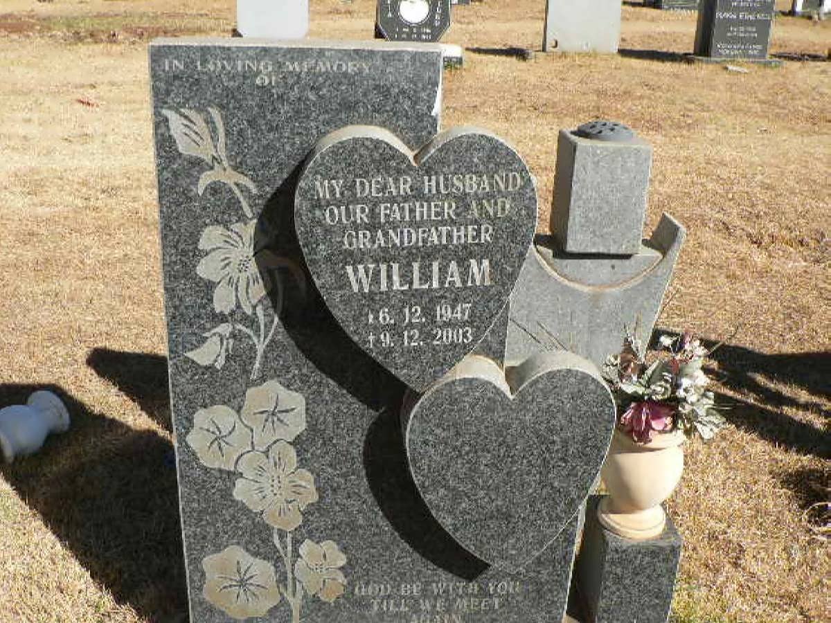 ? William 1947-2003