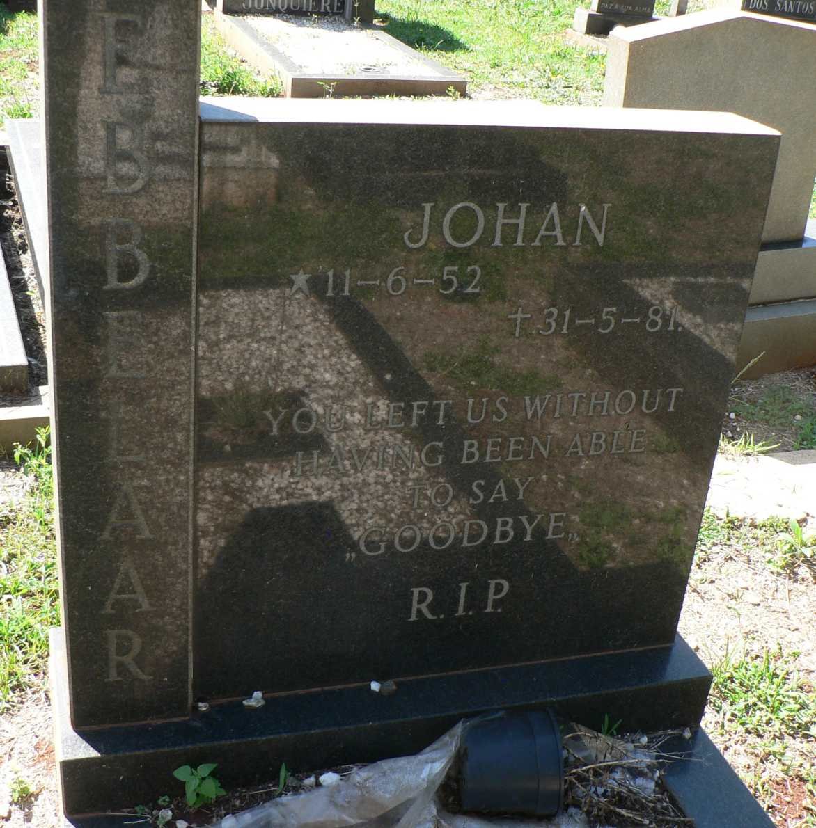?EBBELAAR Johan 1952-1981