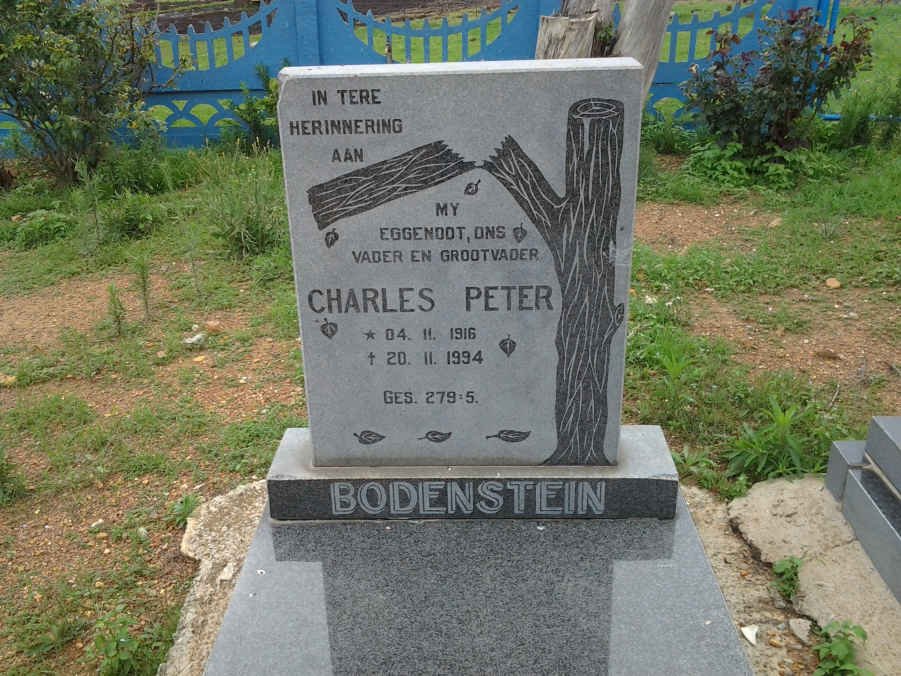 BODENSTEIN Charles Peter 1916-1994