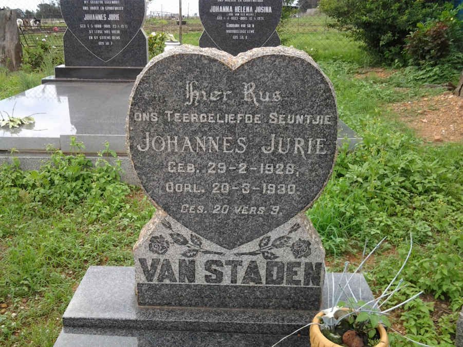 STADEN Johannes Jurie, van 1928-1930
