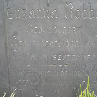 ROBBERTSE Cornelia Jacoba Susanna 1882-1916