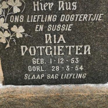 POTGIETER Ria 1953-1954