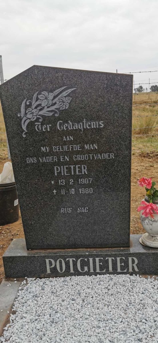 POTGIETER Pieter 1907-1980