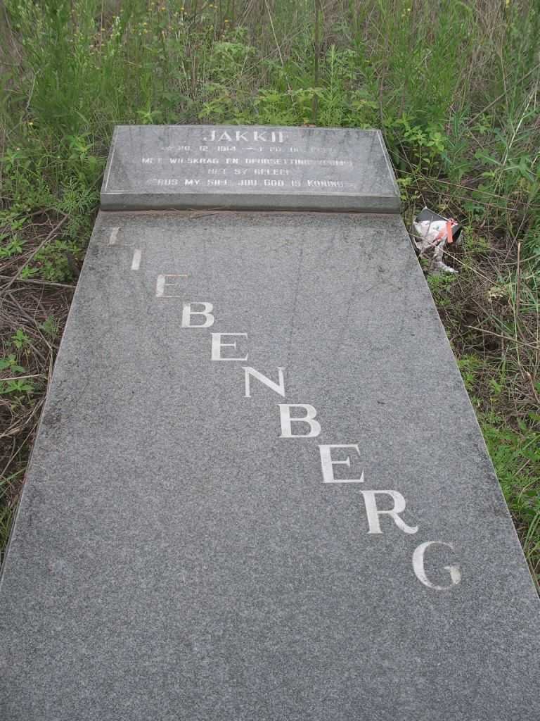 LIEBENBERG Jakkie 1914-1997
