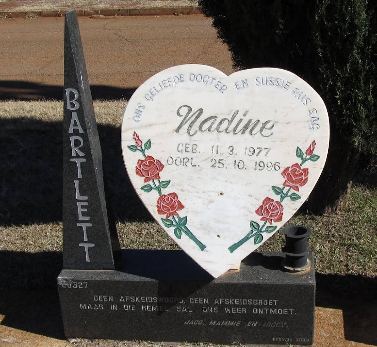 BARTLETT Nadine 1977-1996