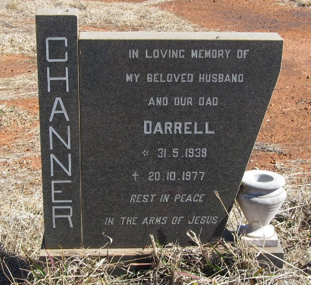 CHANNER Darrell 1939-1977