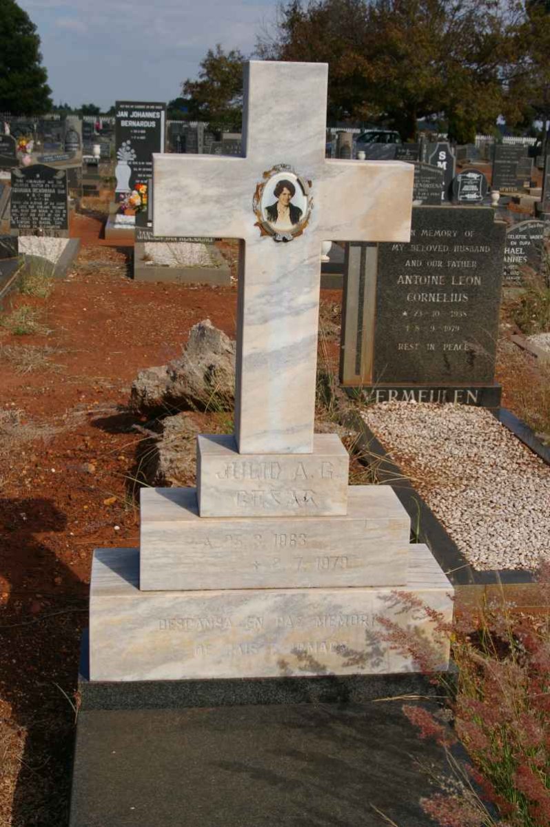 CESAR Julio A.G. 1963-1979