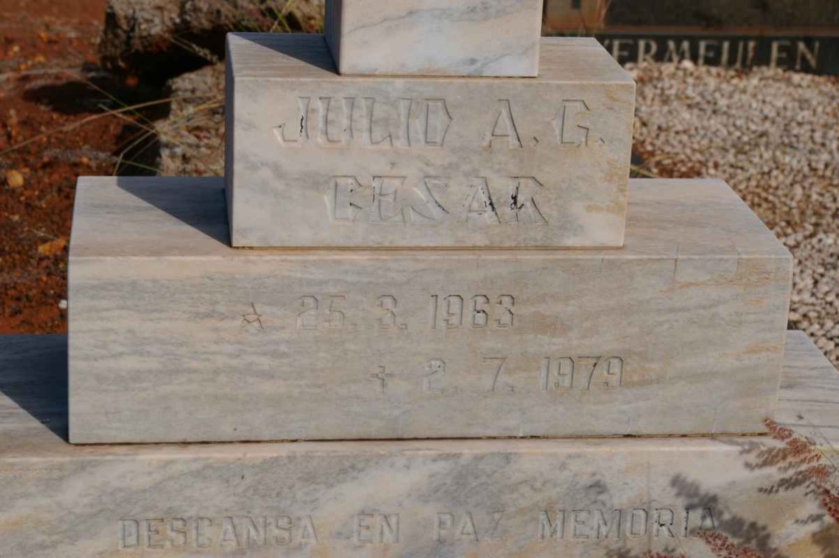 CESAR Julio  A.G. 1963-1979