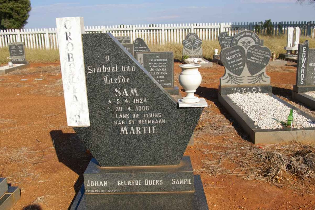 GROBBELAAR Sam 1924-1986