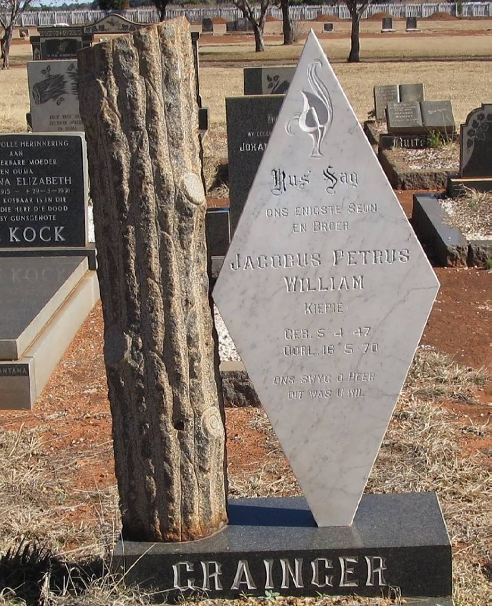GRAINGER Jacobus Petrus William 1947-1970