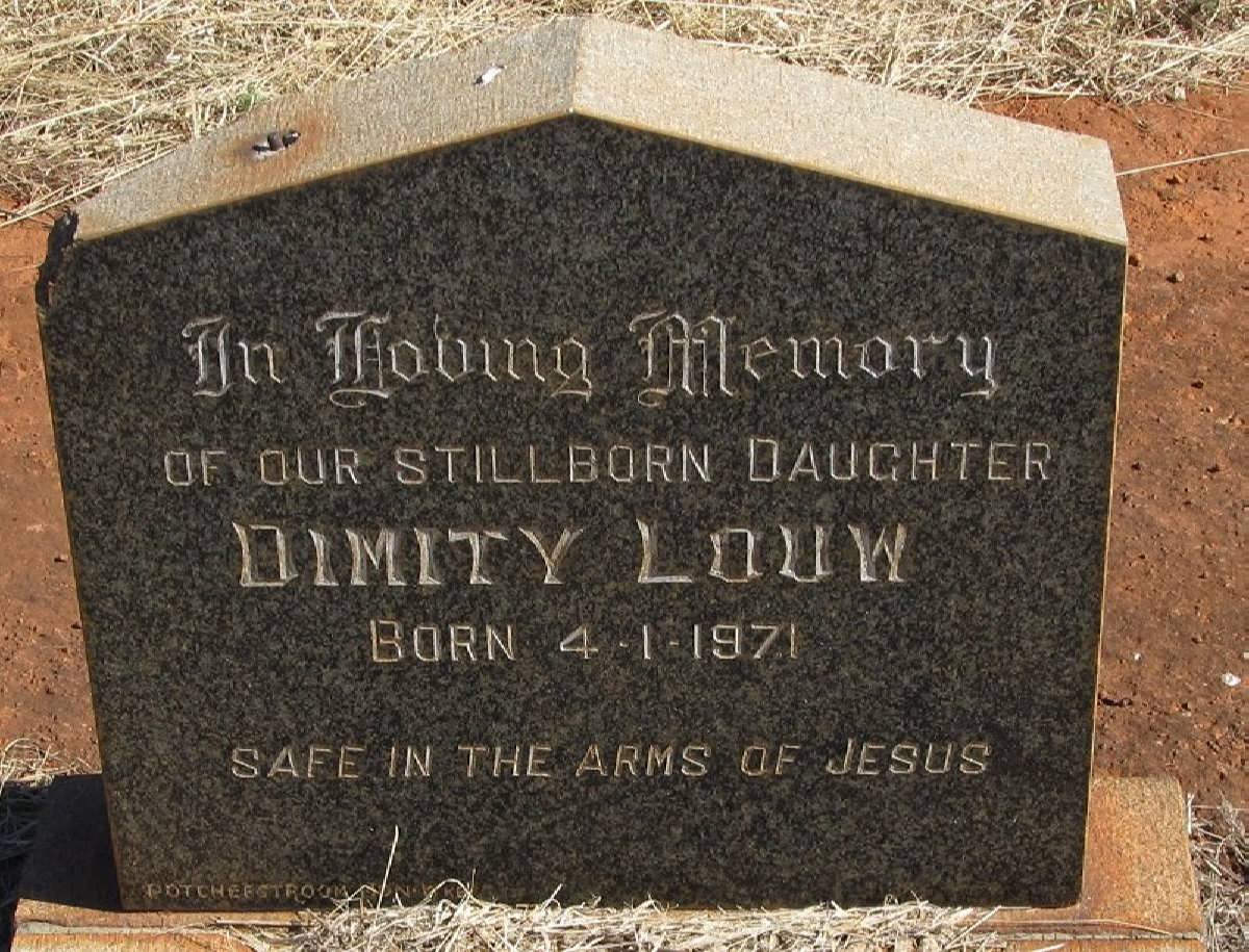 LOUW Dimity 1971-1971