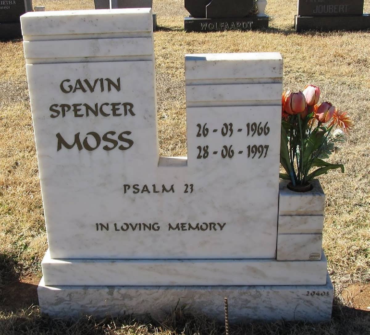 MOSS Gavin Spencer 1966-1997