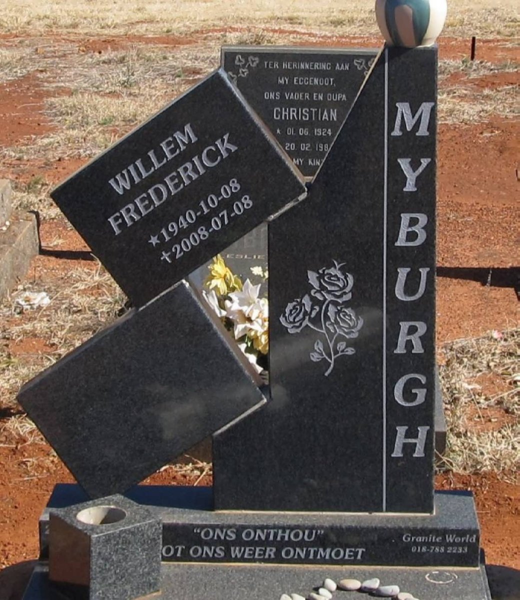 MYBURGH Willem Frederick 1940-2008