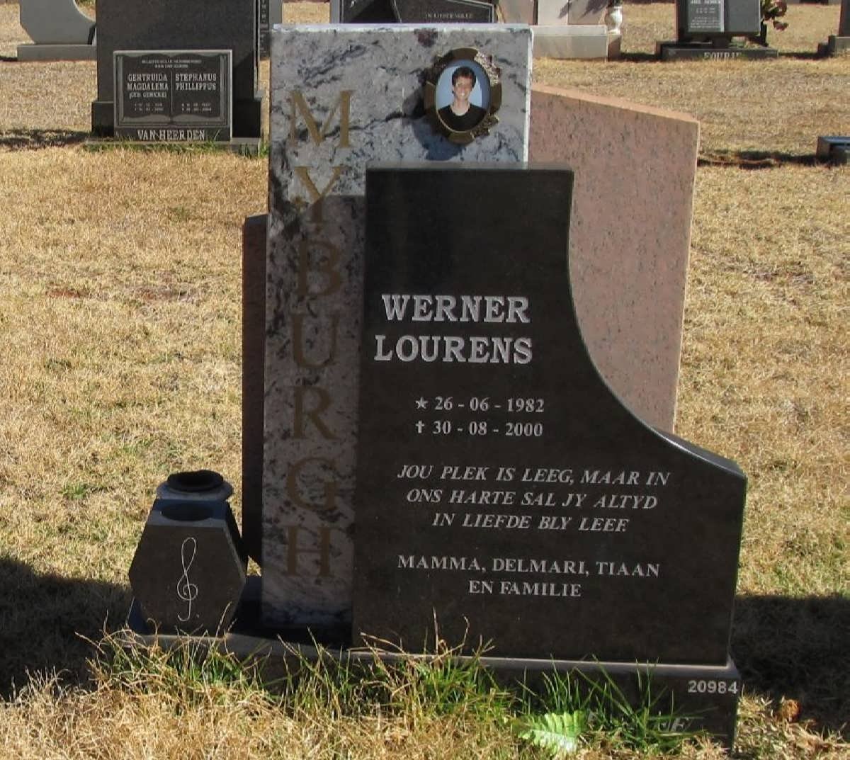 MYBURGH Werner Lourens 1982-2000