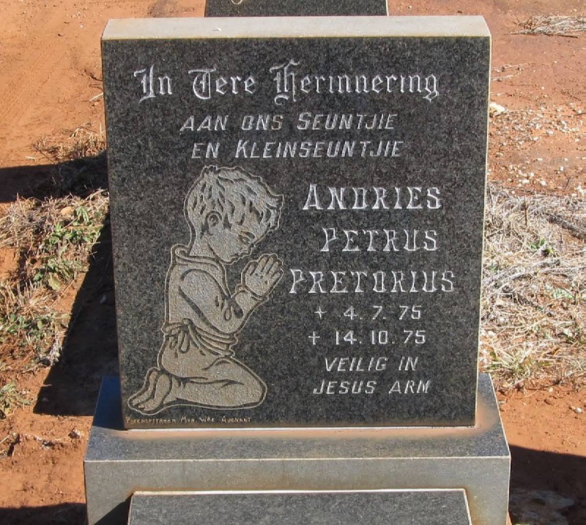PRETORIUS Andries Petrus 1975-1975