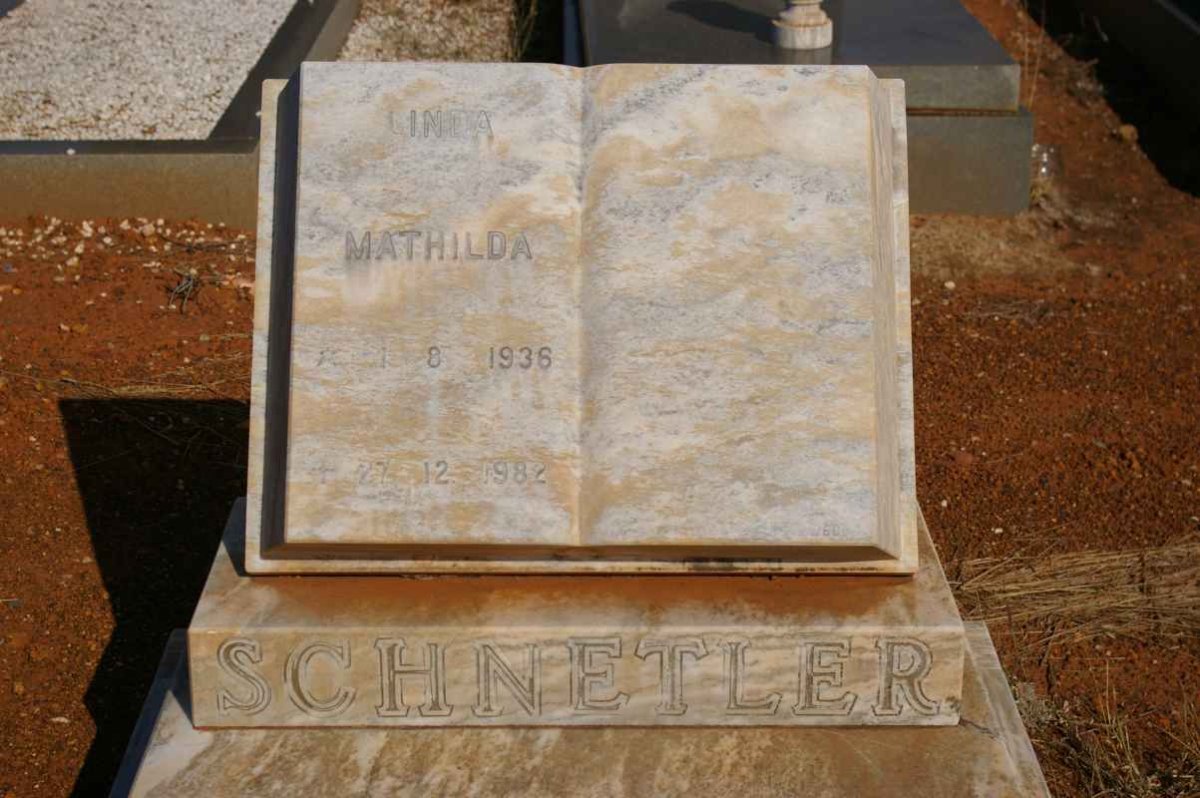 SCHNETLER Mathilda 1936-1982
