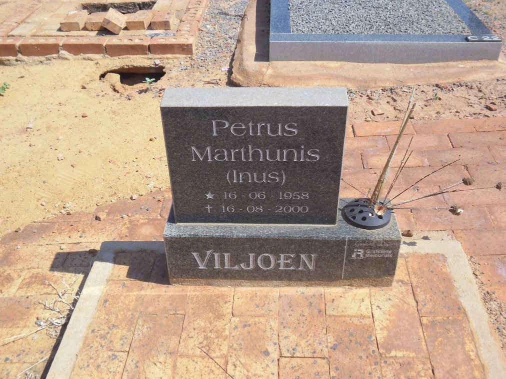 VILJOEN Petrus Marthunis 1958-2000
