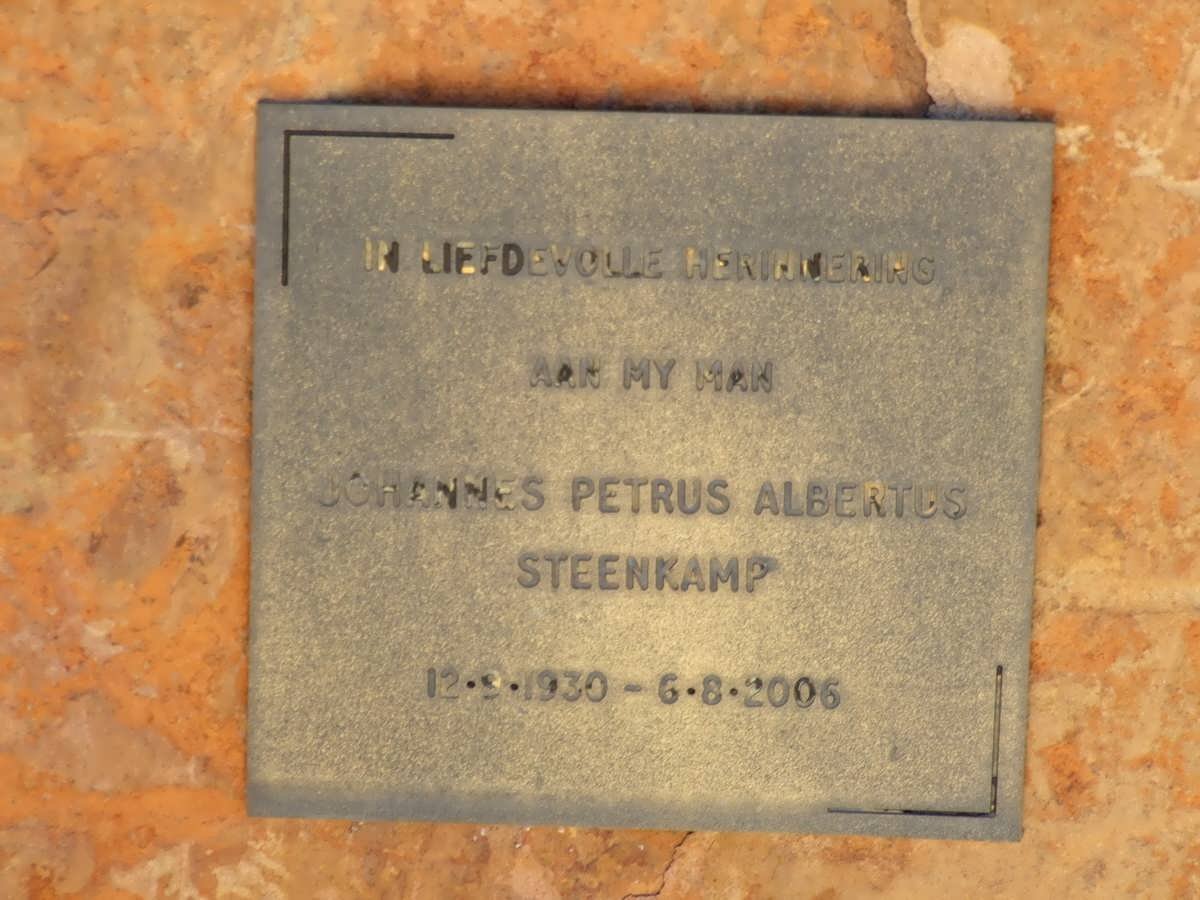 STEENKAMP Johannes Petrus Albertus 1930-2006