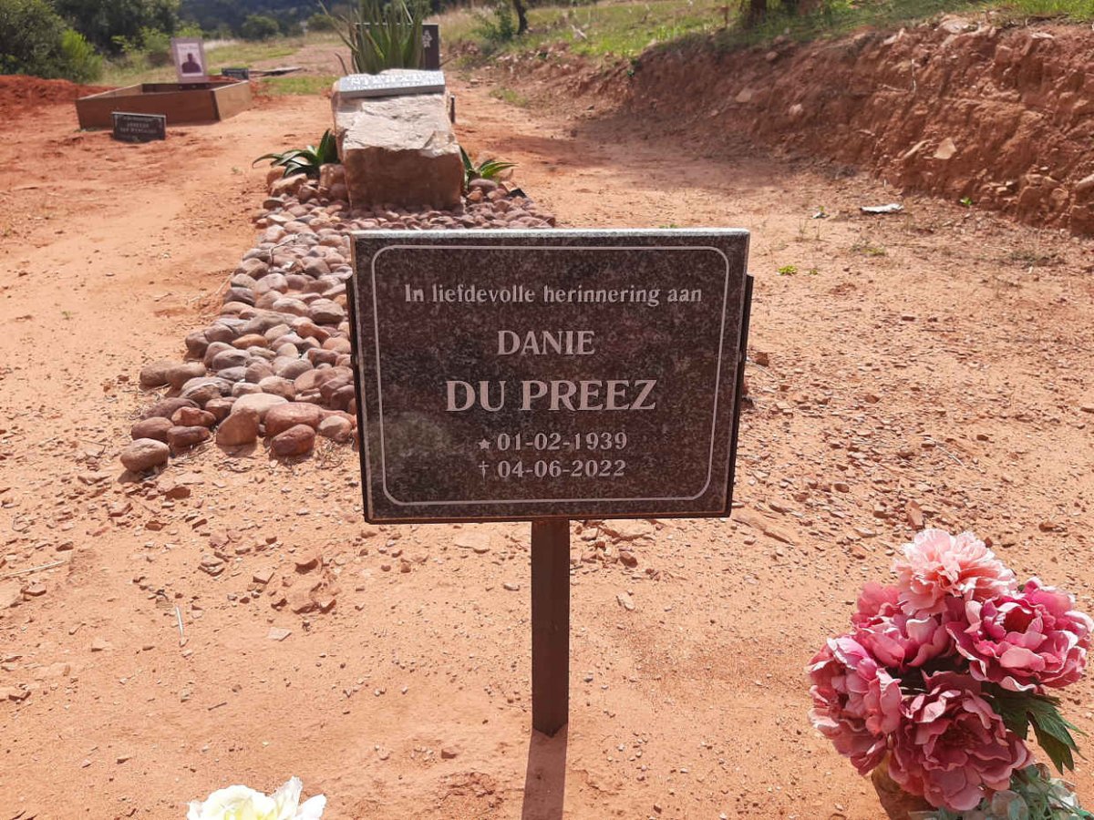 PREEZ Danie, du 1939-2022