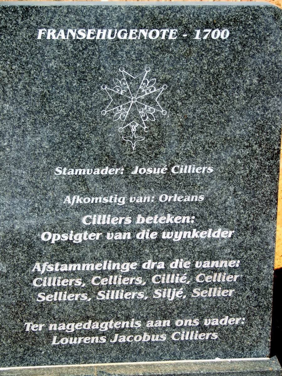 CILLIERS Lourens Jacobus 1937-2013 & Magdalena Protea 1943- _2