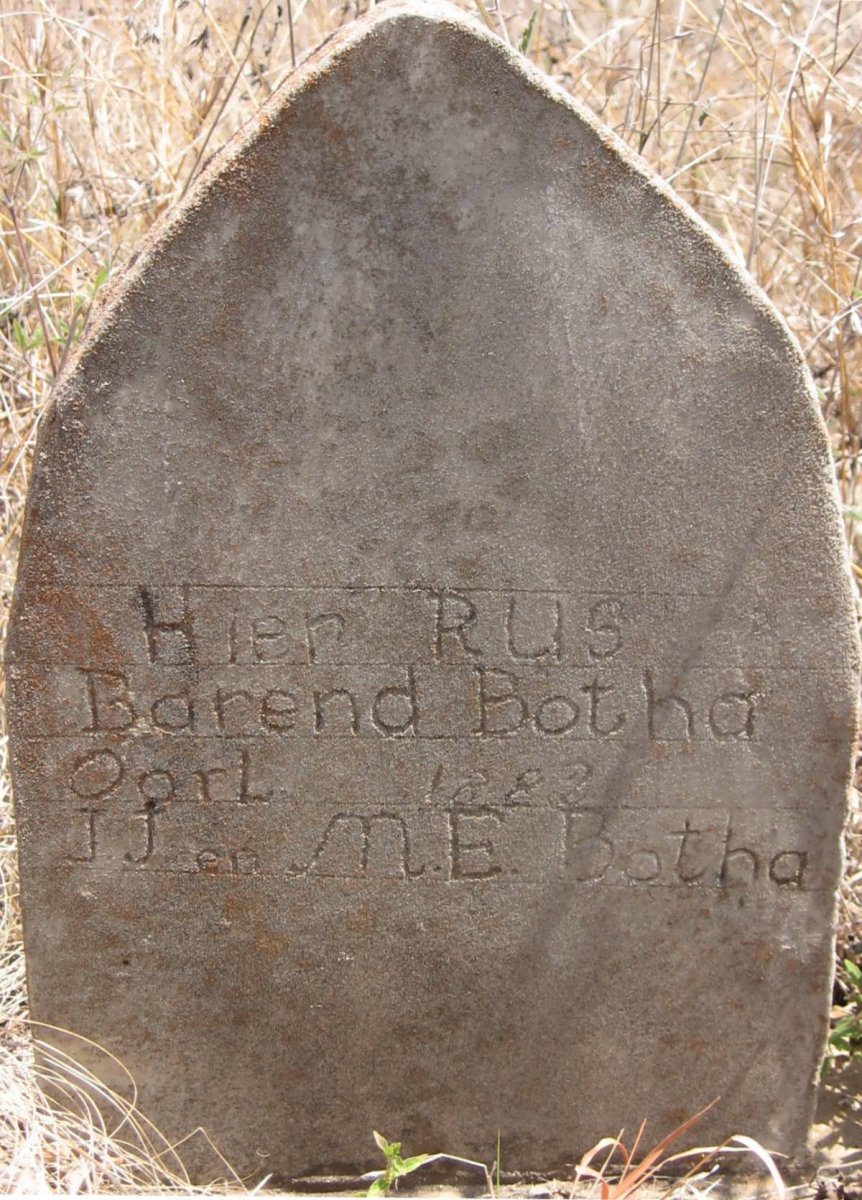 BOTHA Barend -1882
