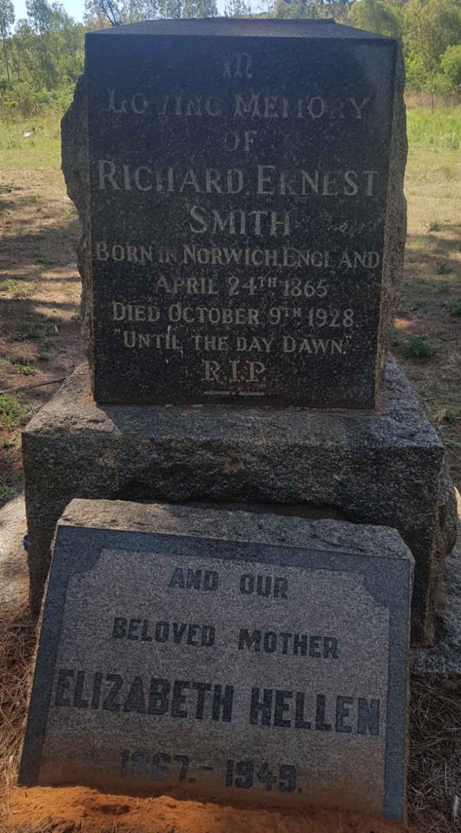 SMITH Richard Ernest 1865-1928 :: SMITH Elizabeth Hellen 1867-1949