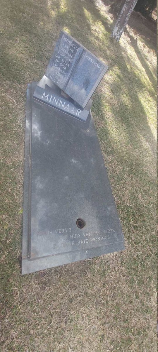 MINNAAR Abraham Jacobus 1924-1993